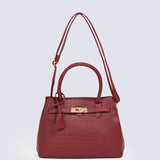 TEXTURED HAND BAG
