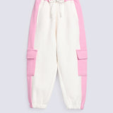 GIRLS SIDE PANEL TROUSERS