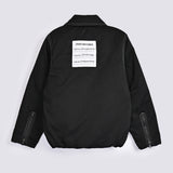 BOYS CONTRAST THREAD PUFFER JACKET