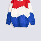 BOYS COLOR BLOCK SWEATER