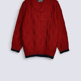 BOYS SHAWL COLLAR SWEATER