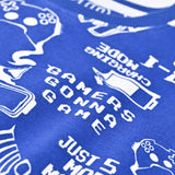 BOYS DROP SHOULDER ROTARY PRINT SWEAT SHIRT