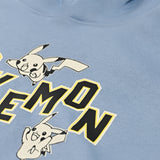 BOYS PIKACHU PRINTED HOODED TOP