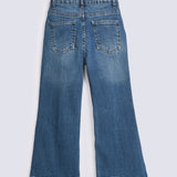 GIRLS FRONT SLIT BELL BOTTOM DENIM