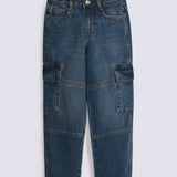 BOYS CARGO LOOSE DENIM