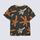 BOYS DROP SHOULDER PRINTED TEE