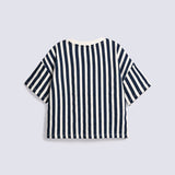 GIRLS DAISY STRIPED T SHIRT