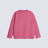 GIRLS SPECIAL KNIT FULL SLEEVE T-SHIRT