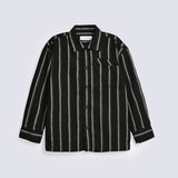BOYS DROP SHOULDER STRIPED SHIRT