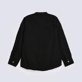 BOYS TEXTURED FABRIC BAN SHIRT