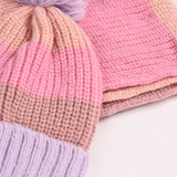GIRLS STRIPED WARM SET