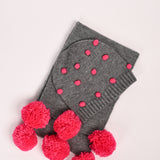 GIRLS POM POM WARM SET