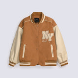 BOYS EMBELLISHED VARSITY JACKET