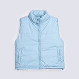 GIRLS SLEEVELESS PUFFER JACKET