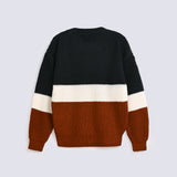 BOYS WAFFLE KNIT SWEATER