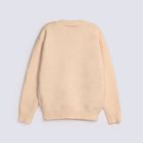GIRLS EMBELLISHED NECK SWEATER