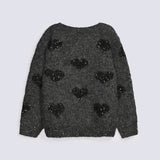 GIRLS FANCY KNIT SWEATER