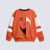 BOYS CONTRAST PANEL SWEATSHIRT