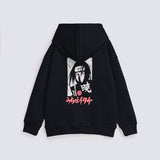BOYS DROP SHOULDER PRINTED HOODED TOP