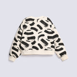 GIRLS BOXY PRINTED SWEATSHIRT
