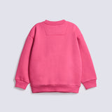 GIRLS DROP SHOULDER EMBELLISHED SWEATSHIRT