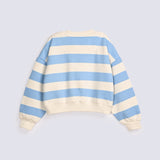 GIRLS STRIPERED MINNIE SWEATSHIRT