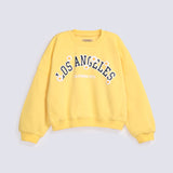 GIRLS DAISY PRINTED SLOGAN SWEATSHIRT