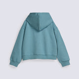 GIRLS ELSA PRINTED HOODED TOP