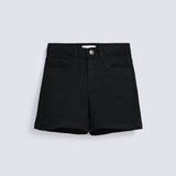 GIRLS BASIC DENIM SHORTS