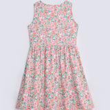 GIRLS BASIC PRINTED DRESS