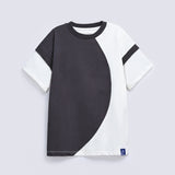 BOYS DROP SHOULDER COLOR BLOCK TEE