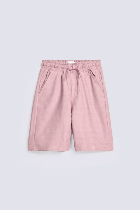BOYS SELF TEXTURED SHORTS