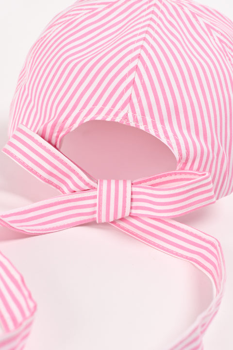 GIRLS STRIPED CAP