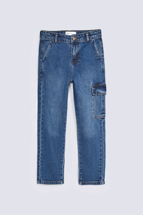 BOYS CARGO DENIM