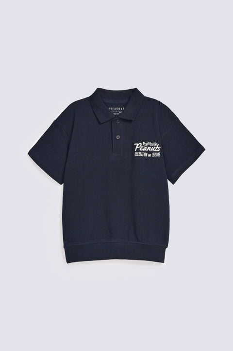 BOYS BOXY FIT RIB POLO