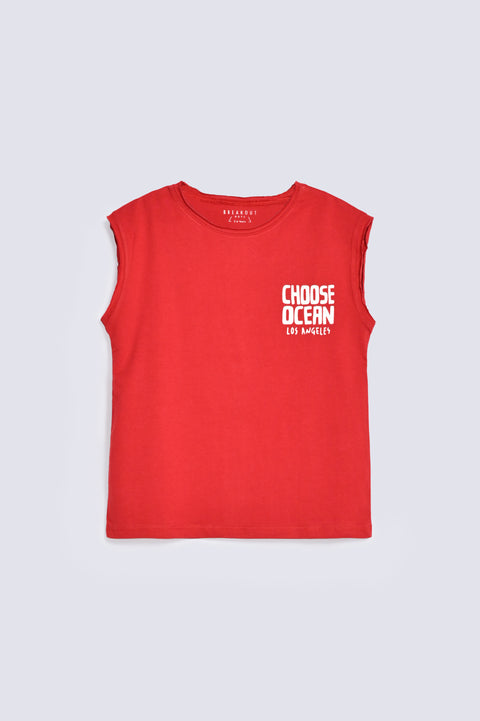 BOYS DROP SHOULDER TANK TOP