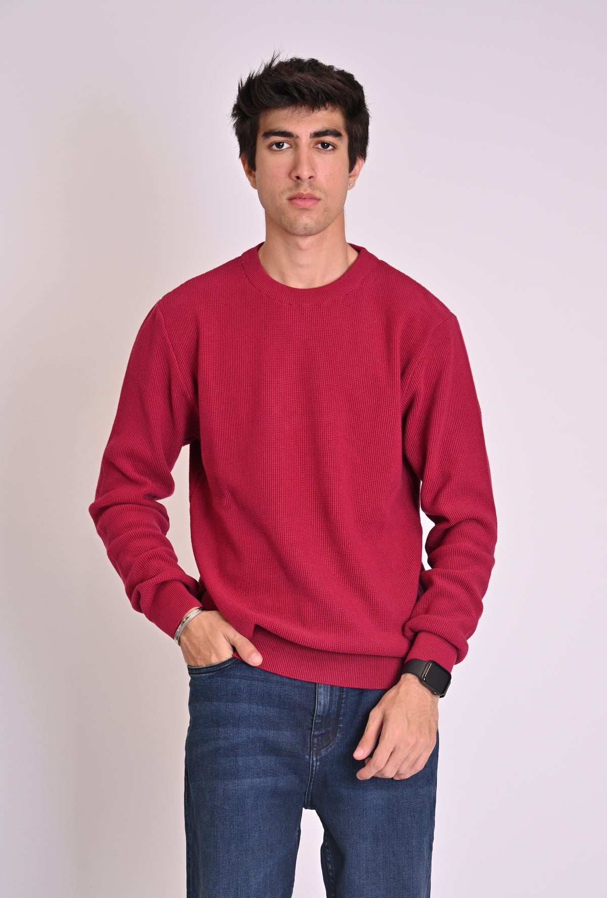 CREW NECK SWEATER