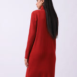 TURTLENECK SWEATER DRESS