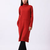 TURTLENECK SWEATER DRESS