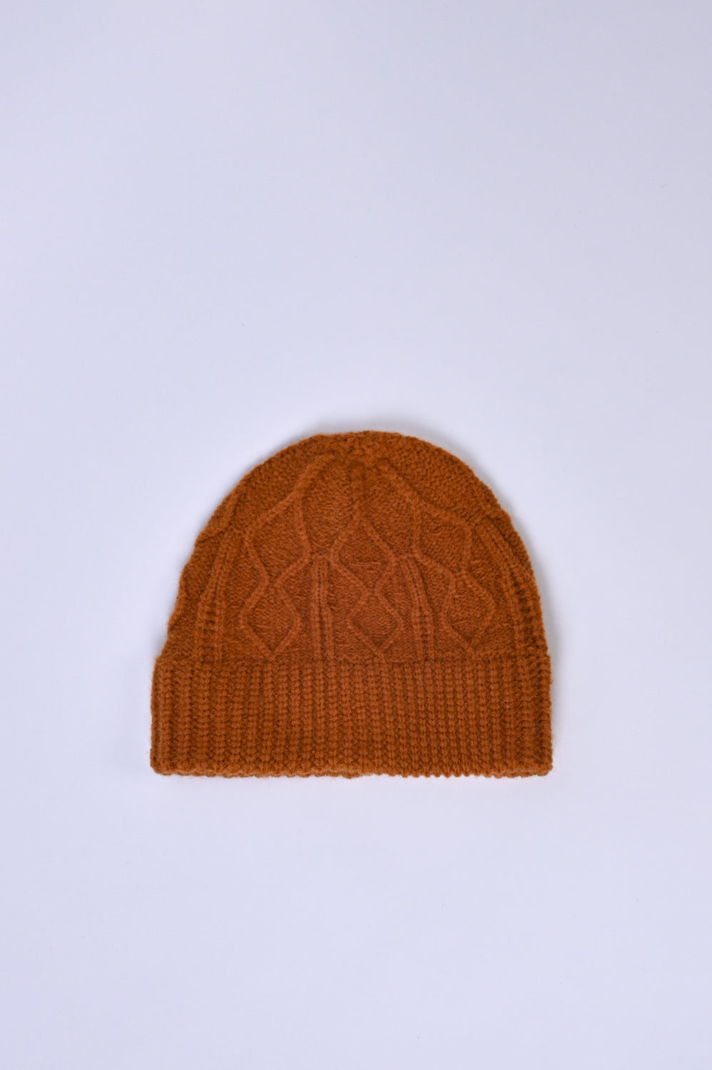 PATTERNED KNIT BEANIE