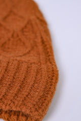 PATTERNED KNIT BEANIE