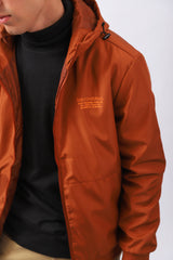 POLYESTER HOODIE JACKET