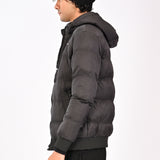 HOODED PUFFER JACKET