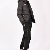 HOODED PUFFER JACKET