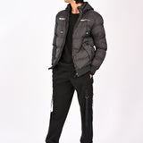 HOODED PUFFER JACKET