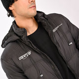 HOODED PUFFER JACKET