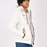 HOODED PUFFER JACKET