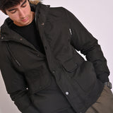 PUFFER JACKET WITH HOOD