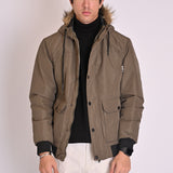 PUFFER JACKET WITH HOOD