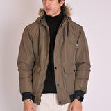 PUFFER JACKET WITH HOOD